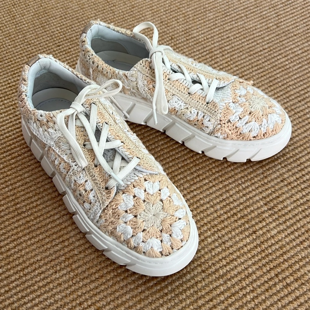 Free People Catch Me If You Can Crotchet Sneakers